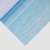 アクアティール(緑がかった色)ラベンダー海波熱帯ビーチ 薄葉紙 (詳細)