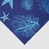 アクアティール（緑がかった色）青ヒトデ 薄葉紙 (詳細)