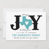 アクアテキサス州JOY写真 シーズンカード (正面)