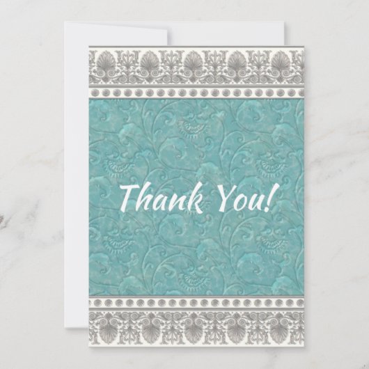 アクアテクスチャサンキューカード セーブザデート (正面)