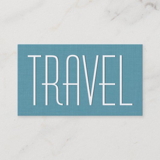 アクアトラベルエージェンシシンプルースタイルV63H 名刺 (正面)