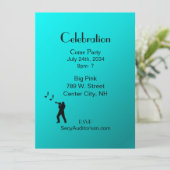 アクアトランペットパーティー 招待状 (スタンド正面)