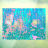 アクアトリップ（幻覚体験）のようなサンライズ(花サイケデリック付) ウィンドウサイン (シート3)