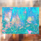 アクアトリップ（幻覚体験）のようなサンライズ(花サイケデリック付) ウィンドウサイン (シート2)