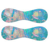 アクアトリップ（幻覚体験）のようなサンライズ(花サイケデリック付) ソフトボール (パネル)