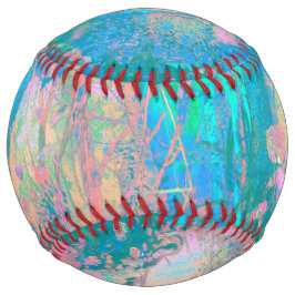 アクアトリップ（幻覚体験）のようなサンライズ(花サイケデリック付) ソフトボール