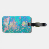 アクアトリップ(幻覚体験)のようなサンライズ(花サイケデリック付) ラゲッジタグ (裏面横)