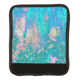 アクアトリップ（幻覚体験）のようなサンライズ(花サイケデリック付) ラゲッジ ハンドルラップ