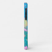 アクアトリップ（幻覚体験）のようなサンライズ(花サイケデリック付) Case-Mate iPhoneケース (裏面/左)