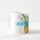 アクアトロピカルパイナップル コーヒーマグカップ (正面左)