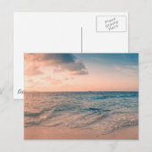 アクアトロピカルビーチコースタルデスティニーズデスティニー ポストカード (正面/裏面)