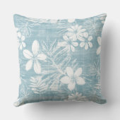 アクアトロピカルフラワーズ装飾用クッション クッション (裏面)
