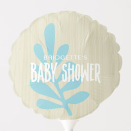 アクアトロピカルベビーシャワー バルーン