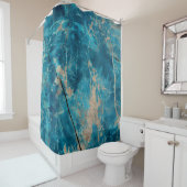 アクアトーンオニキス大理石 シャワーカーテン (インサイチュ)