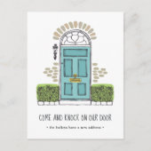 アクアドア引越し案内はがき 案内ポストカード (正面)