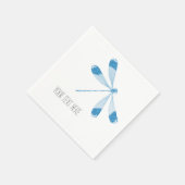 アクアドラゴンフライ スタンダードカクテルナプキン (角)