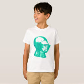 アクアナイトアーマー中世ヘルメットナイツ Tシャツ (正面フル)