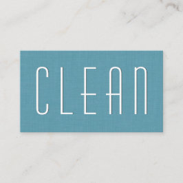 アクアハウスクリーニングシンプルスタイルV38 名刺