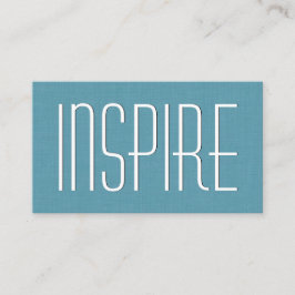 アクアハウスライフコーチシンプルスタイルV38B 名刺