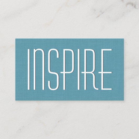 アクアハウスライフコーチシンプルスタイルV38B 名刺 (正面)