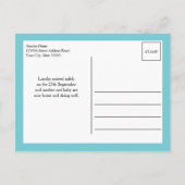 アクアハローワールドフォト誕生Stat 案内ポストカード (裏面)