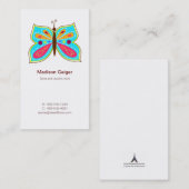 アクアバタフライママー通話カード コーリングカード (正面/裏面)