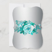 アクアバラとシルバーエレガンスカーブ結婚ズ 招待状 (裏面)