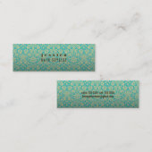 アクアバロック壁紙美容師スキニーカード スキニー名刺 (正面/裏面)