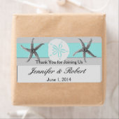 アクアバンド結婚のウォーターボトルラベル ラベル (インサイチュ)