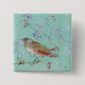 アクアバード 缶バッジ (正面)