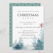 アクアパインツリー雪の森スタークリスマスパーティー シーズンカード (正面/裏面)