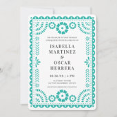 アクアパペルインスパイアピカド結婚ズ 招待状 (正面)