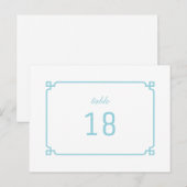 アクアパラダイスデコシックテーブルナンバーハガキ ポストカード (正面/裏面)