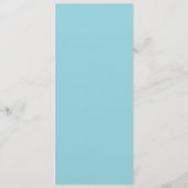 アクアパラダイスデコシ結婚ックのメニュー メニュー (裏面)