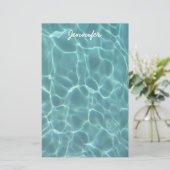 アクアパーソナライズされたグリーンスイミングプール写真 (スタンド正面)