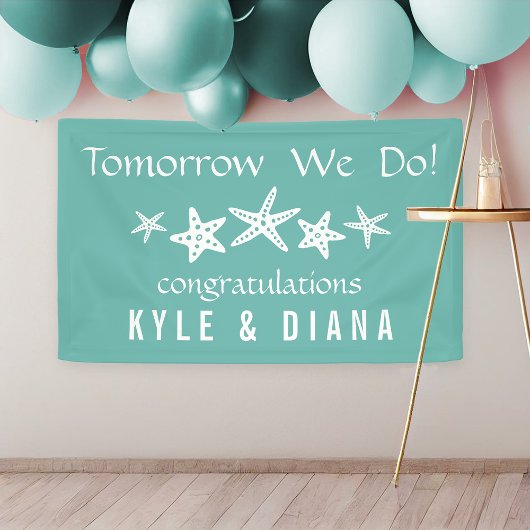 アクアヒトデパーソナライズされたィ 横断幕