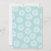 アクアヒトデ | ウィークエンドアットビーチ招待状 招待状 (裏面)