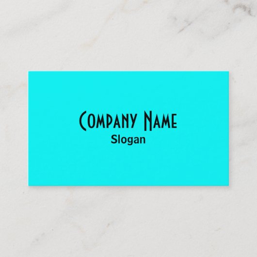 アクアビジネスカード 名刺 (正面)