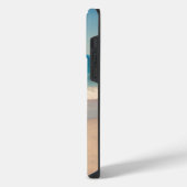 アクアビーチの風景 iPhoneケース (左側面)
