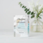 アクアビーチオーキッドテーブル座席表 プレイスカード (スタンド正面)