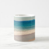 アクアビーチシーン写真 コーヒーマグカップ (中央)