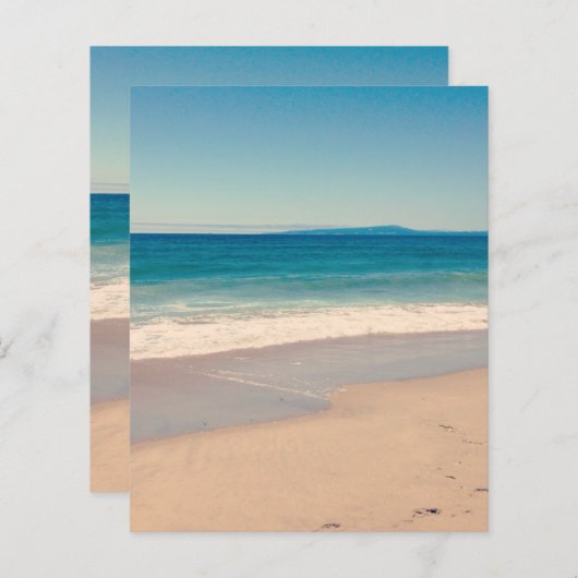 アクアビーチフォト紙シート (正面/裏面)