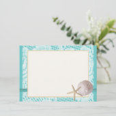 アクアビーチレースサンドドルサンキュー サンキューカード (スタンド正面)