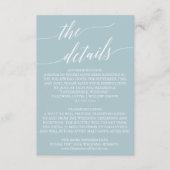 アクアビーチ結婚座標の詳細 エンクロージャーカード (正面)