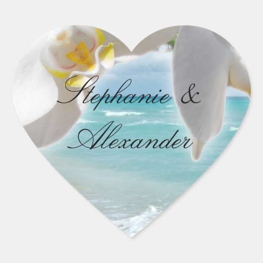 アクアビーチ蘭 ハートシール (正面)