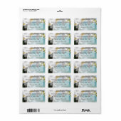 アクアビーチ蘭 ラベル (フルシート)