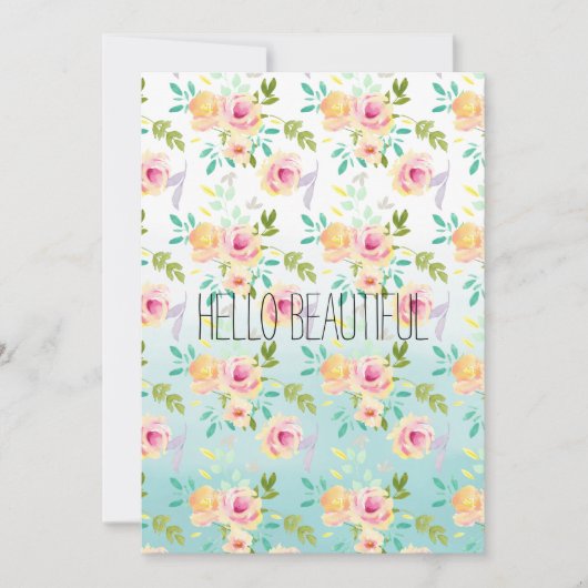 アクアピグラデーションックイエローフローラ (正面)