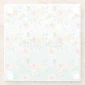 アクアピグラデーションックイエローフローラ ガラスコースター (裏面)