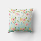 アクアピグラデーションックイエローフローラ クッション (裏面)