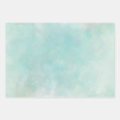 アクアピンクさくらんぼブロッサムフローラ ラッピングペーパーシート (正面3)